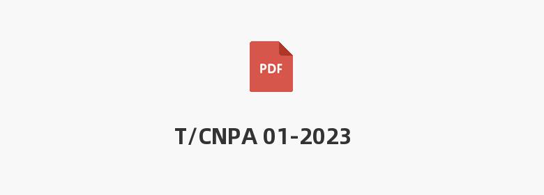 T/CNPA 01-2023